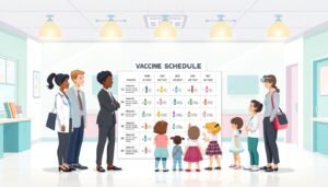 baby vaccinations schedule first year