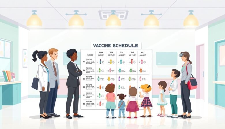 baby vaccinations schedule first year