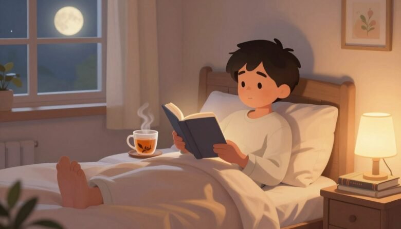 dad and baby bedtime routine