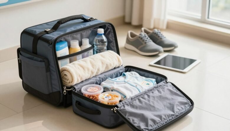 hospital bag checklist for dads