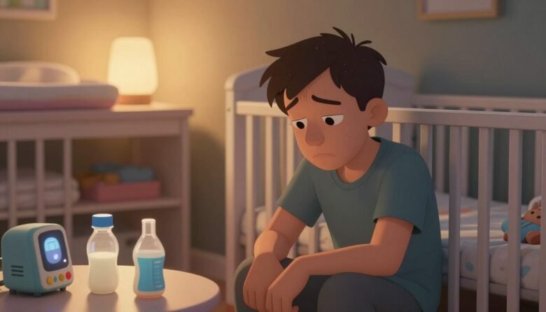 new dad sleep deprivation