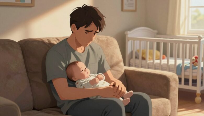 postpartum depression in men