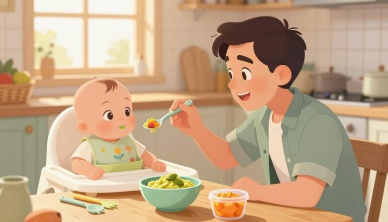 starting solids 6 months